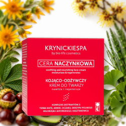 Krynickie SPA Cera Naczynkowa: krem i krem pod oczy, zestaw