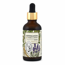 Ashwagandha, chmiel i lawenda krople 50 ml, wieczorna porcja