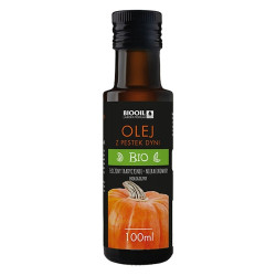 Olej z pestek dyni BIO 100 ml nierafinowany seria BLACK