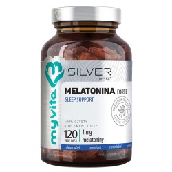 MyVita Melatonina 120k Sleep Support Silver RYTM SNU ZASYPIANIE REGENERACJA