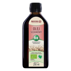 Olej sezamowy BIO 250 ml tłoczony na zimno ekologiczny