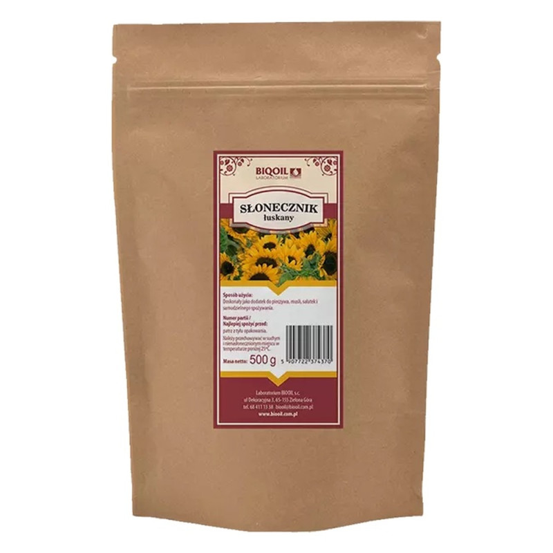 Słonecznik łuskany 500 g BiOil