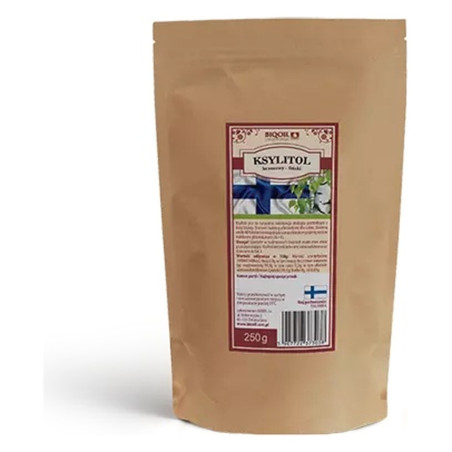 Ksylitol fiński cukier brzozowy 250 g zamiennik cukru