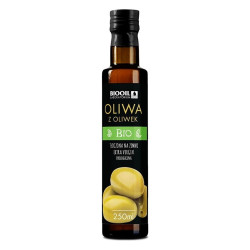 Oliwa z oliwek BIO 250 ml tłoczona na zimno seria BLACK