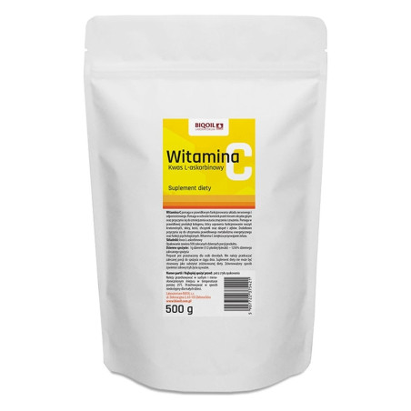 Witamina C kwas L-askorbinowy proszek 500 g BiOil