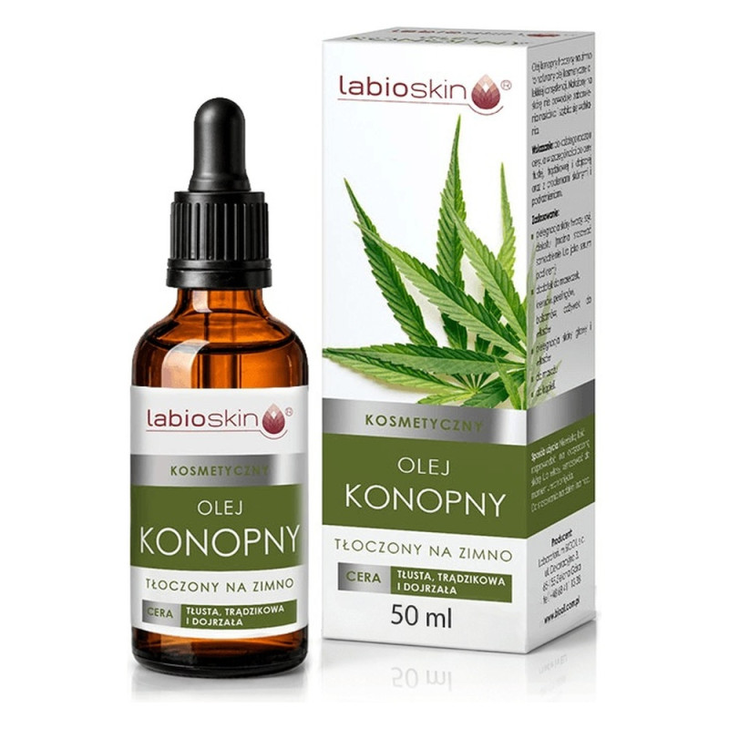 Olej konopny kosmetyczny 50 ml tłoczony na zimno