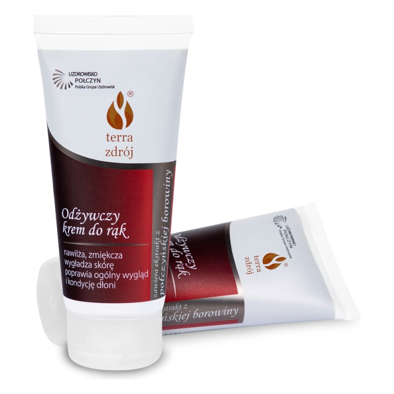 Terra Zdrój Borowinowy krem do rąk odżywczy 100 g