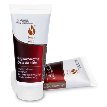 Terra Zdrój Borowinowy krem do stóp regeneracyjny 100 g