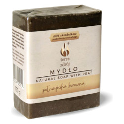 Terra Zdrój Mydło naturalne z połczyńską borowiną 150 g