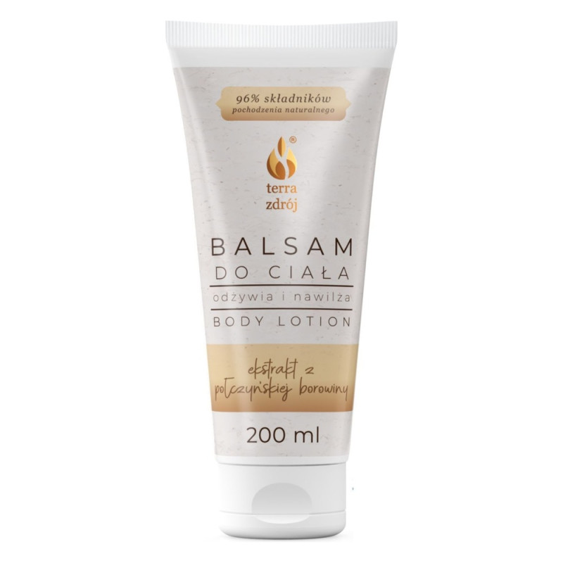 Terra Zdrój Balsam do ciała z połczyńską borowiną 200 ml