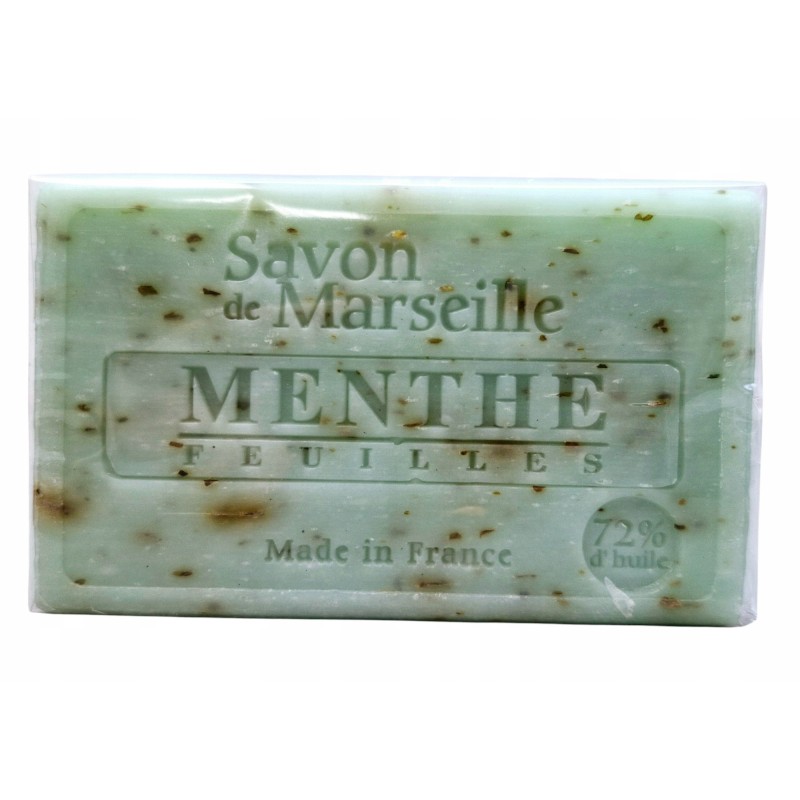 Mydło Marsylskie Miętowe 100g naturalne odświeżające