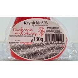 Mydło pielęgnujące Uzdrowisko Kołobrzeg nuta róży miłość 100g