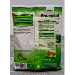 Klasyczne cukierki Emeukal na gardło i oddech 75g