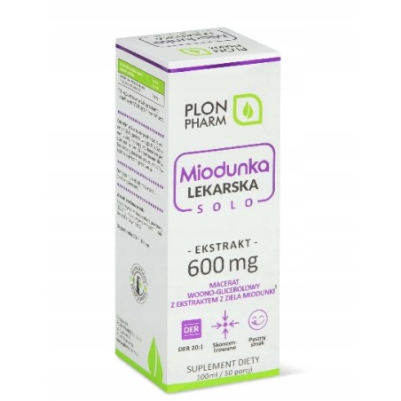 Miodunka lekarska 100ml Plon Pharm wsparcie dróg oddechowych