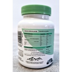 Shilajit Himalajski 500 mg Mumio kapsułki 60 szt Energia Witalność Siła