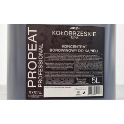 Borowinowy koncentrat kąpielowy 5L Kołobrzeskie SPA ujędrnia skórę