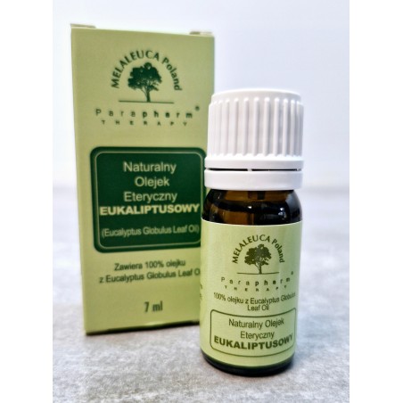 Olejek eukaliptusowy naturalny eteryczny 7ml na zatoki i relaks