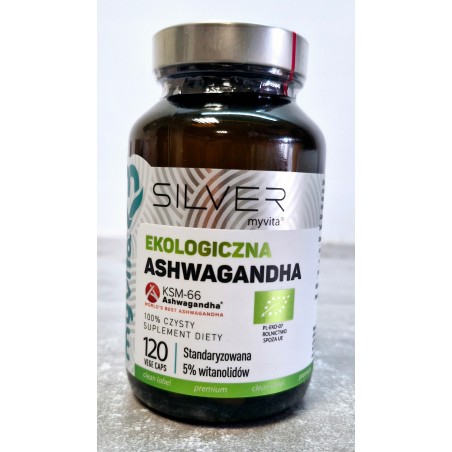 MyVita Ashwagandha BIO Silver KONCENTRACJA 120k