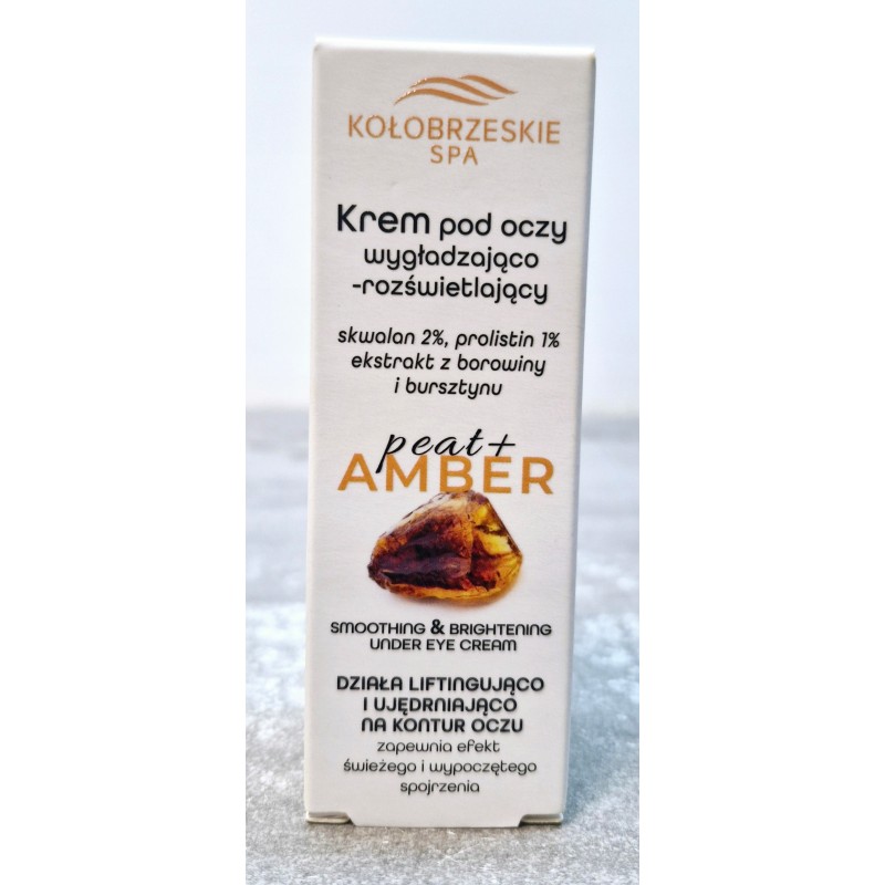 Krem pod oczy BorowinaBursztyn wygładzająco rozświetlający 15ml