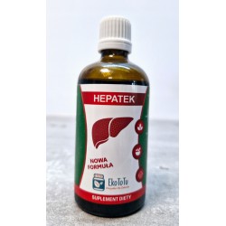 Suplement diety na wątrobę HEPATEK 100 ml EkoToTu WĄTROBA TRAWIENIE