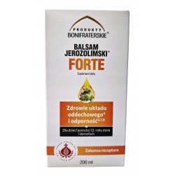 Balsam Jerozolimski Forte 250 ml ziołowy syrop na kaszel i odporność