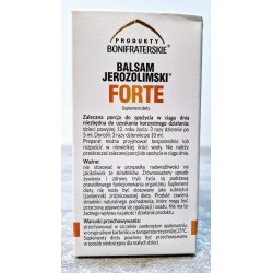Balsam Jerozolimski Forte 250 ml ziołowy syrop na kaszel i odporność