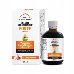 Balsam Jerozolimski Forte 250 ml ziołowy syrop na kaszel i odporność