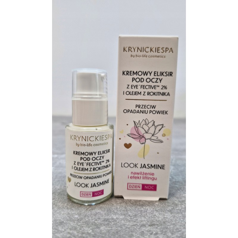 Kremowy eliksir pod oczy z Eye fective 2 i olejem z rokitnika 15 ml