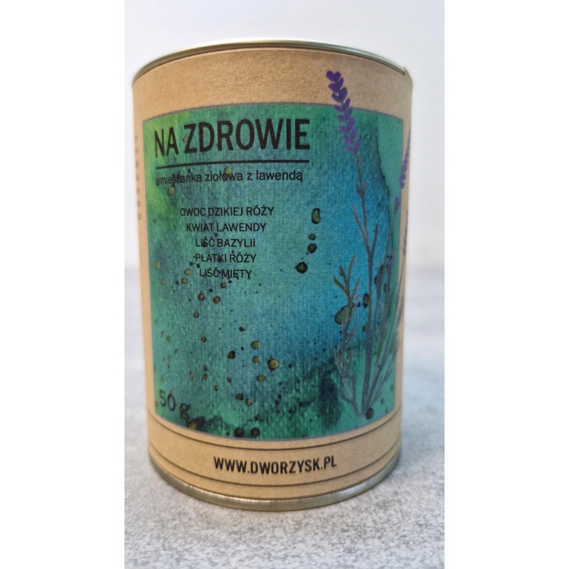 Na Zdrowie mieszanka ziołowa z lawendą NA ZDROWIE 50 g Dworzysk
