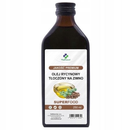 OLEJ RYCYNOWY 250 ml Nierafinowany Tłoczony na zimno NATURALNY