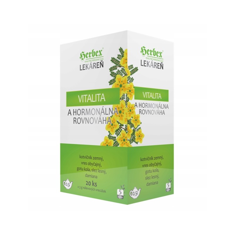 Herbex Herbata witalność i równowaga hormonalna 20szt3g