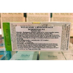 Herbex Herbata witalność i równowaga hormonalna 20szt3g