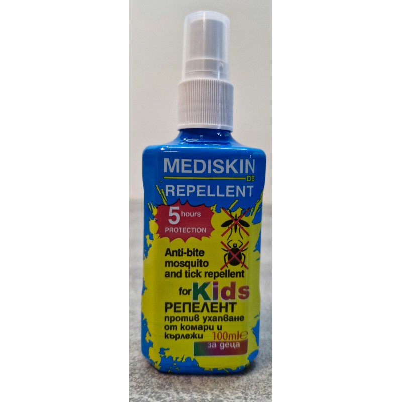 Mediskin Repelent spray na owady i kleszcze dla dzieci 100 ml
