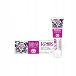 Pasta do zębów homeopatyczna 65 ml bez fluoru i cukru woda RÓŻANA