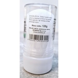 Biomika Ałun w sztyfcie 120 g naturalny dezodorant mineralny bezzapachowy