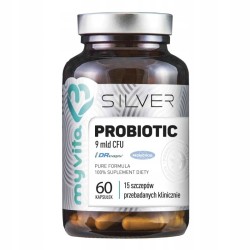 MyVita Probiotyk Probiotic 9 mld Silver Pure 100 My Vita 60 kapsułek