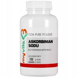 MyVita Askorbinian sodu 100g witamina C buforowana proszek