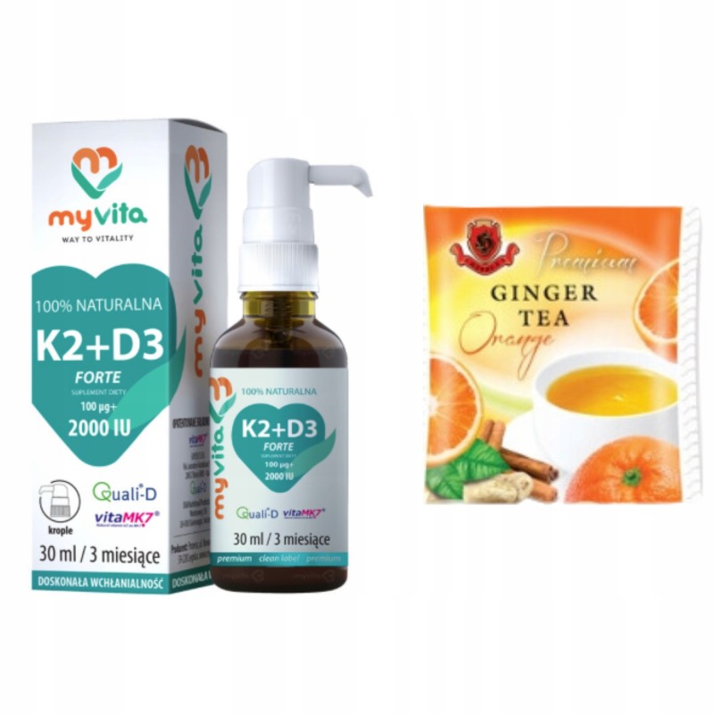 MyVita Suplement diety Witamina K2D3 Forte 30 ml