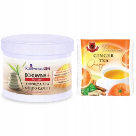 Kołobrzeskie Spa Sól Borowina  Bursztyn 600g