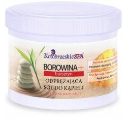 Kołobrzeskie Spa Sól Borowina  Bursztyn 600g