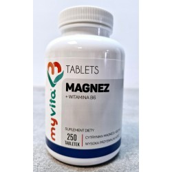 Suplement diety MyVita Magnez  B6 tabletki 250szt