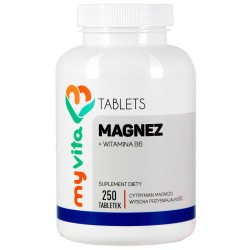 Suplement diety MyVita Magnez  B6 tabletki 250szt