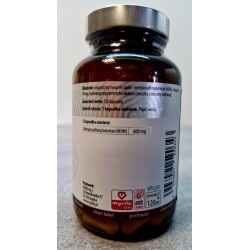 MyVita MSM Siarka organiczna SKÓRA WŁOSY 120 kaps