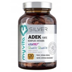 Kompleks witamin ADEK Forte MyVita 120 kapsułek żelowych 700 mg