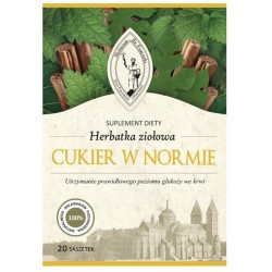 Franciszkańska Herbatka ziołowa CUKIER W NORMIE
