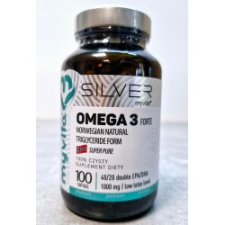 MyVita Omega 3 FORTE 100k OMEGA3 2000 ULTRA CZYSTY PRACA MÓZGU SERCE PAMIĘĆ