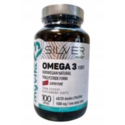MyVita Omega 3 FORTE 100k OMEGA3 2000 ULTRA CZYSTY PRACA MÓZGU SERCE PAMIĘĆ