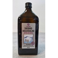 MyVita SREBRO KOLOIDALNE 50 ppm 500 GRZYBY TRĄDZIK