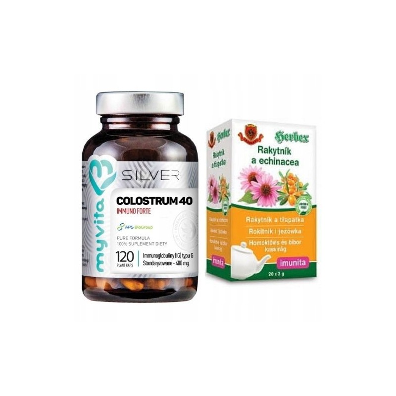 MYVITA COLOSTRUM 40 ODPORNOŚĆROKITNIK Z JEŻÓWKĄ