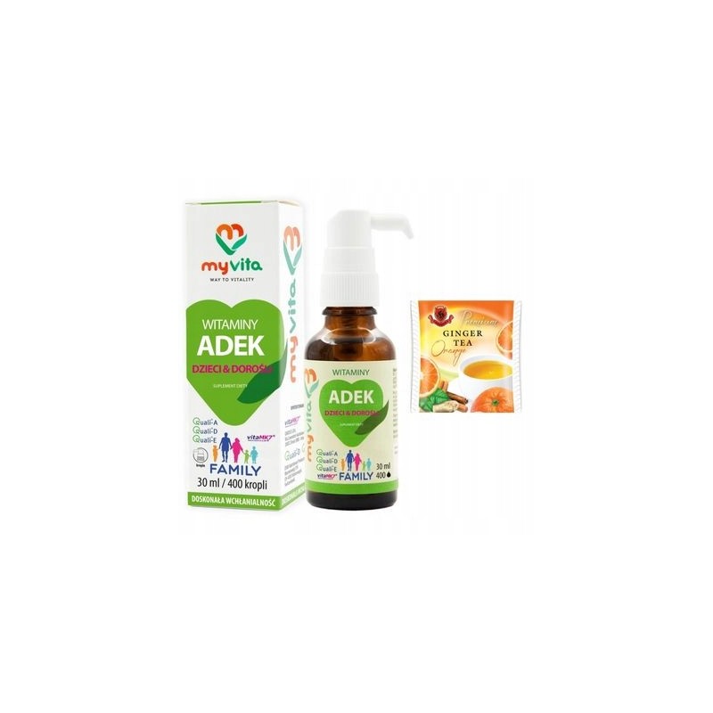 MYVITA WITAMINA ADEK FAMILY DZIECI I DOROŚLI 30 ML